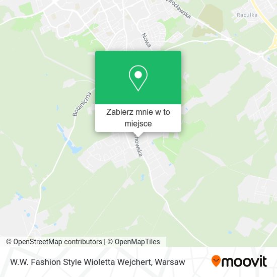 Mapa W.W. Fashion Style Wioletta Wejchert