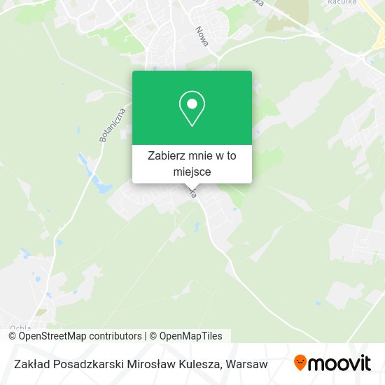 Mapa Zakład Posadzkarski Mirosław Kulesza