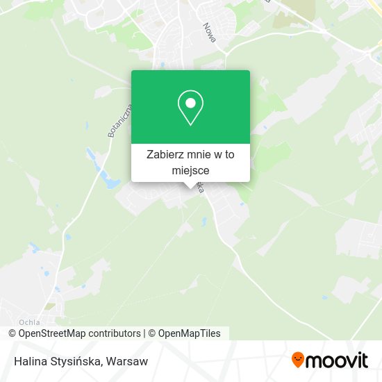 Mapa Halina Stysińska