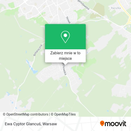 Mapa Ewa Cyptor Glancuś