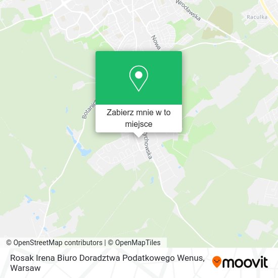 Mapa Rosak Irena Biuro Doradztwa Podatkowego Wenus