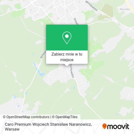 Mapa Caro Premium Wojciech Stanisław Naranowicz