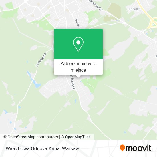 Mapa Wierzbowa Odnova Anna