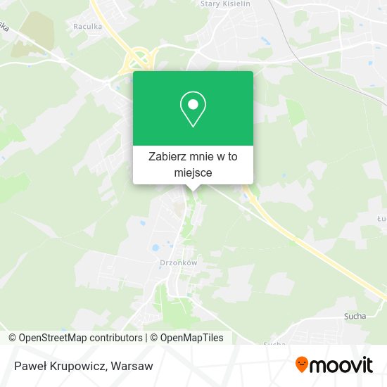 Mapa Paweł Krupowicz