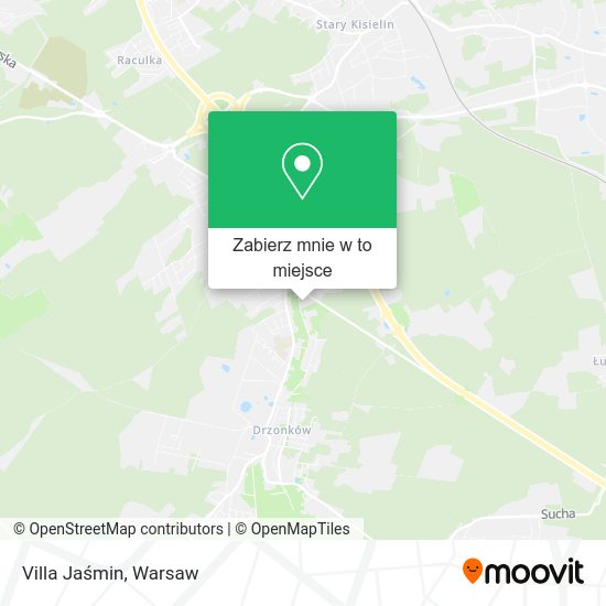 Mapa Villa Jaśmin