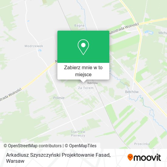 Mapa Arkadiusz Szyszczyński Projektowanie Fasad