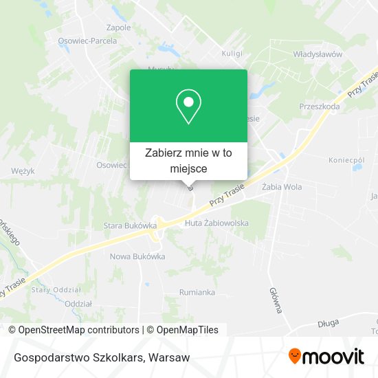 Mapa Gospodarstwo Szkolkars