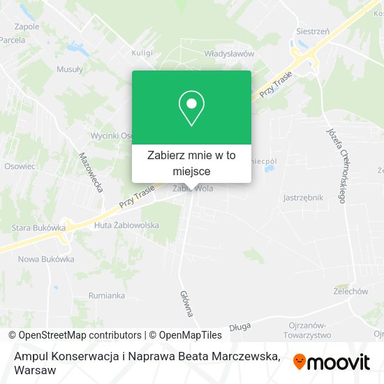 Mapa Ampul Konserwacja i Naprawa Beata Marczewska