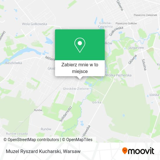 Mapa Muzel Ryszard Kucharski