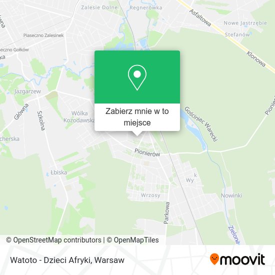 Mapa Watoto - Dzieci Afryki