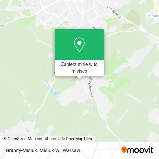 Mapa Granity-Misiuk. Misiuk W.