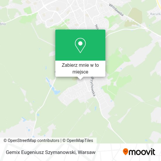 Mapa Gemix Eugeniusz Szymanowski