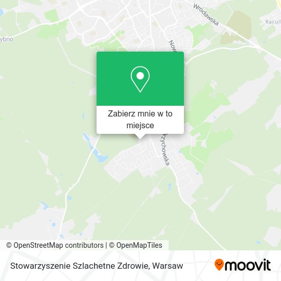 Mapa Stowarzyszenie Szlachetne Zdrowie