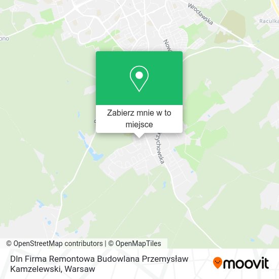 Mapa Dln Firma Remontowa Budowlana Przemysław Kamzelewski