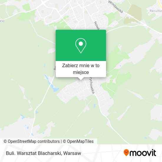 Mapa Buli. Warsztat Blacharski