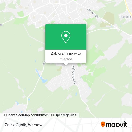 Mapa Znicz Ognik