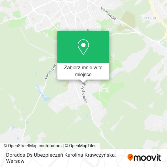 Mapa Doradca Ds Ubezpieczeń Karolina Krawczyńska