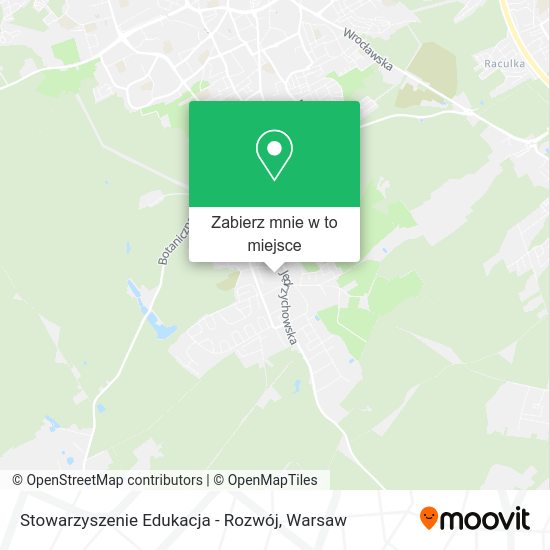 Mapa Stowarzyszenie Edukacja - Rozwój