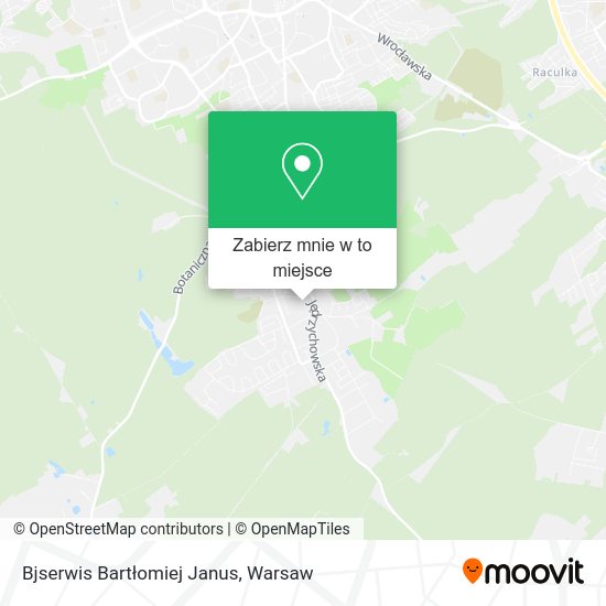 Mapa Bjserwis Bartłomiej Janus