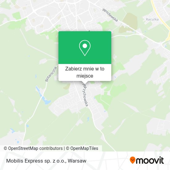 Mapa Mobilis Express sp. z o.o.