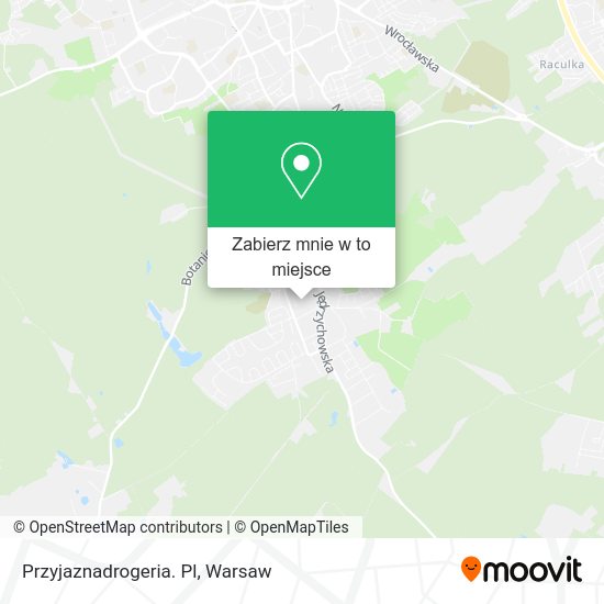 Mapa Przyjaznadrogeria. Pl