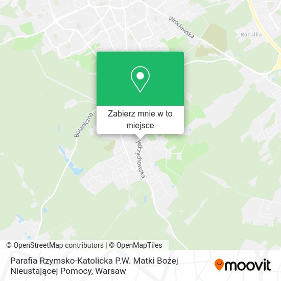 Mapa Parafia Rzymsko-Katolicka P.W. Matki Bożej Nieustającej Pomocy