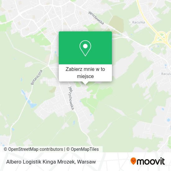 Mapa Albero Logistik Kinga Mrozek