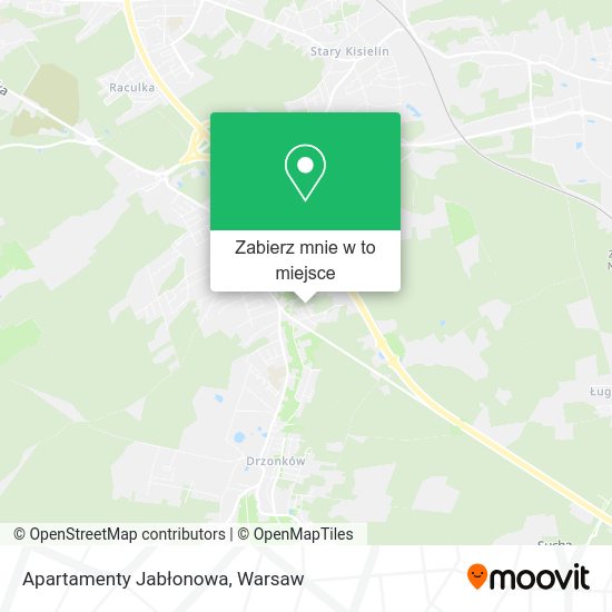 Mapa Apartamenty Jabłonowa