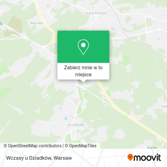 Mapa Wczasy u Dziadków