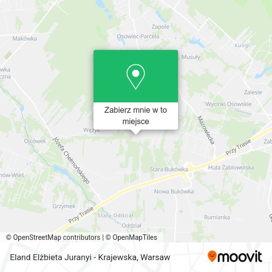 Mapa Eland Elżbieta Juranyi - Krajewska