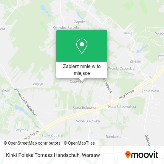 Mapa Kinki Polska Tomasz Handschuh