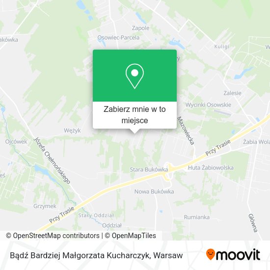 Mapa Bądź Bardziej Małgorzata Kucharczyk