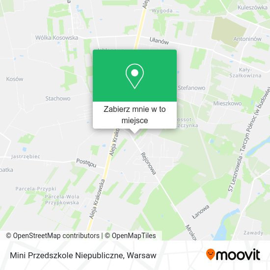 Mapa Mini Przedszkole Niepubliczne