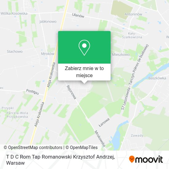 Mapa T D C Rom Tap Romanowski Krzysztof Andrzej