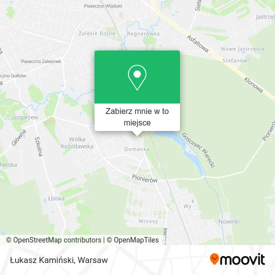 Mapa Łukasz Kamiński