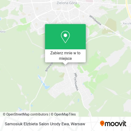 Mapa Samosiuk Elzbieta Salon Urody Ewa