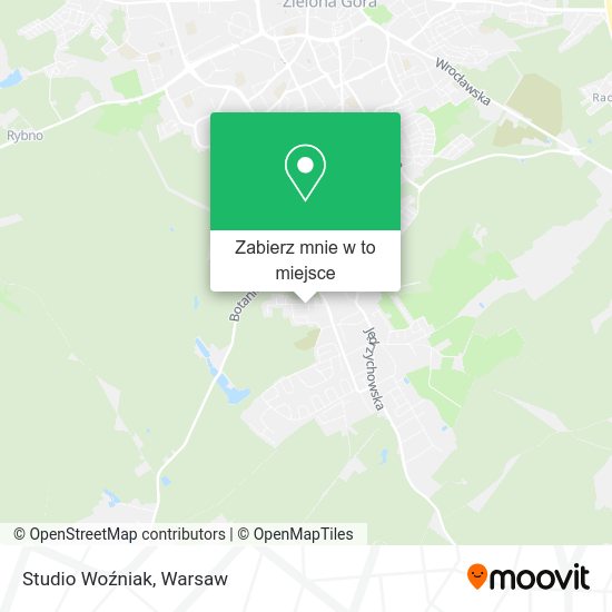 Mapa Studio Woźniak