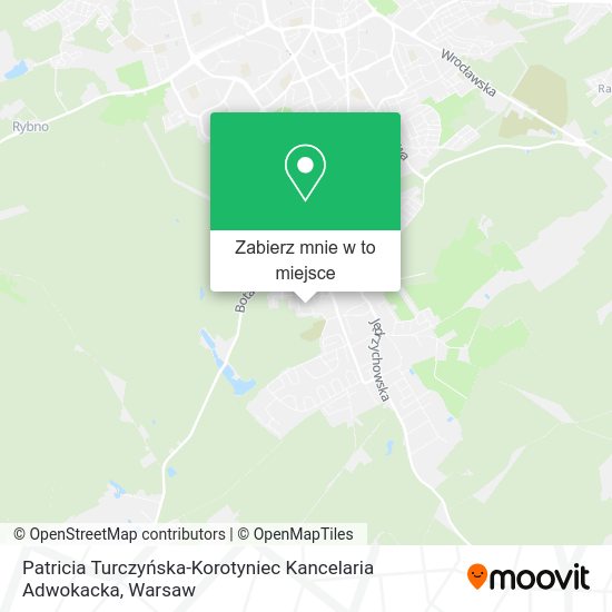 Mapa Patricia Turczyńska-Korotyniec Kancelaria Adwokacka