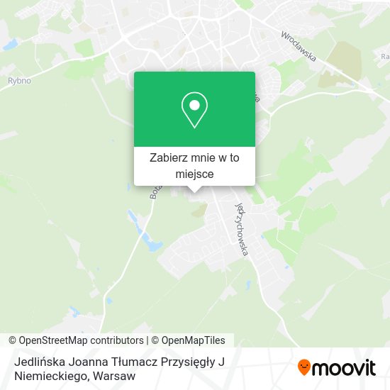 Mapa Jedlińska Joanna Tłumacz Przysięgły J Niemieckiego