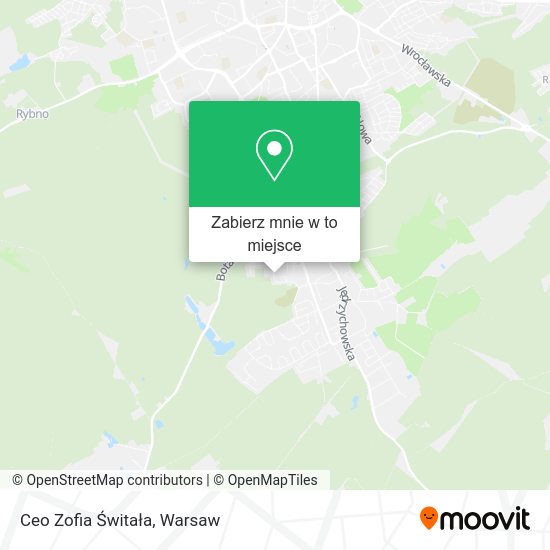 Mapa Ceo Zofia Świtała