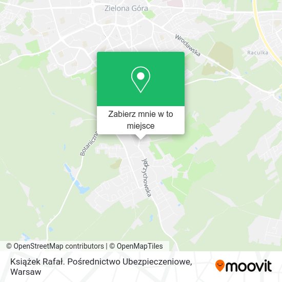 Mapa Książek Rafał. Pośrednictwo Ubezpieczeniowe