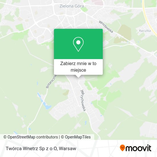 Mapa Twórca Wnetrz Sp z o O