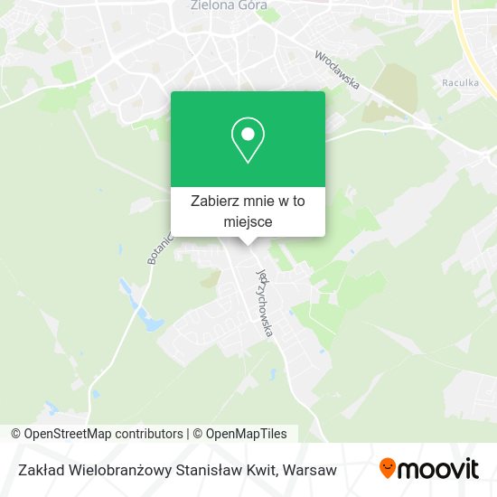 Mapa Zakład Wielobranżowy Stanisław Kwit