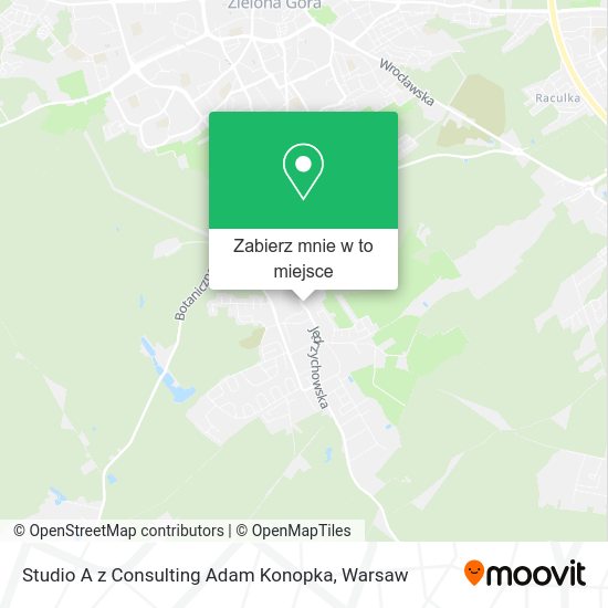 Mapa Studio A z Consulting Adam Konopka