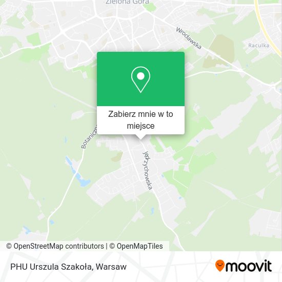 Mapa PHU Urszula Szakoła