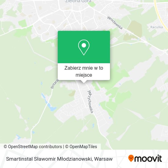 Mapa Smartinstal Sławomir Młodzianowski