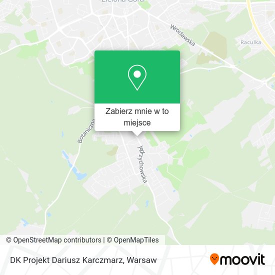 Mapa DK Projekt Dariusz Karczmarz