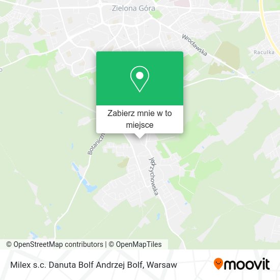 Mapa Milex s.c. Danuta Bolf Andrzej Bolf