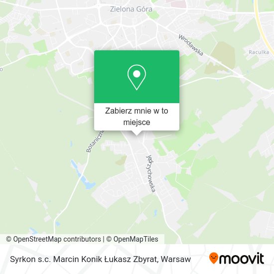 Mapa Syrkon s.c. Marcin Konik Łukasz Zbyrat