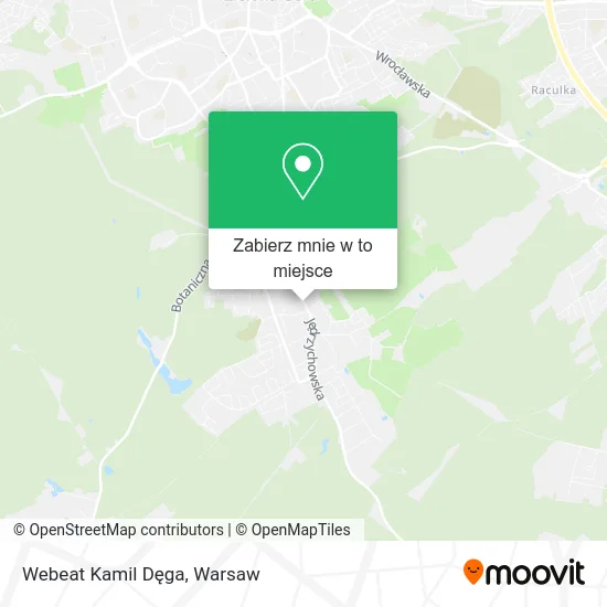 Mapa Webeat Kamil Dęga